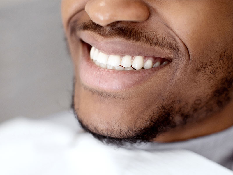 happy elderly couple smiling
